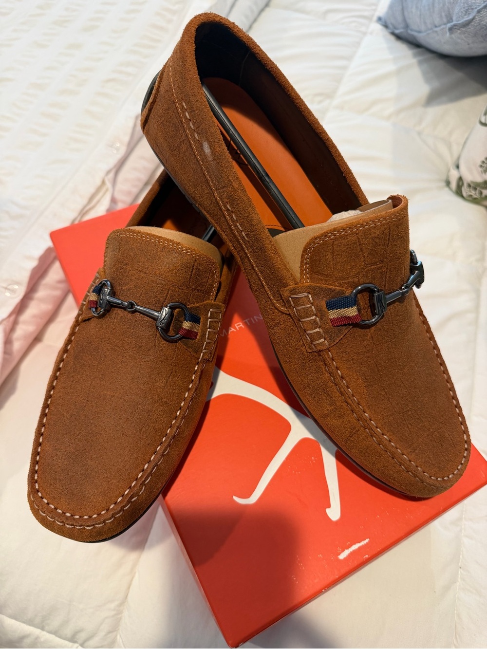 Martin Dingman Bermuda Horsebit Loafers, NEW size 12